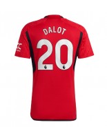 Manchester United Diogo Dalot #20 Kotipaita 2023-24 Lyhythihainen